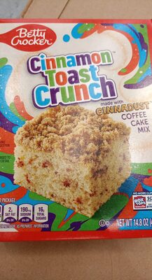 Betty Crocker Cinnamon Toast Crunch Coffee Cake Mix