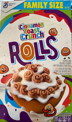 Cinnamon Toast Crunch Rolls Breakfast Cereal