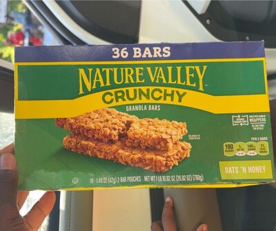 Nature Valley Crunchy Oats 'n Honey Granola Bars 18 Count