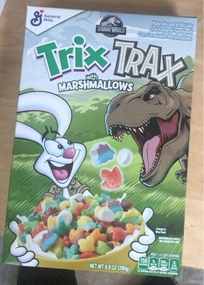 Trax Fruit Flavored Sweetened Corn With Marshmallows Cereal, Fruit