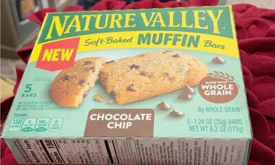 Nature Valley Soft-Baked Chocolate Chip Muffin Bars 5 Count
