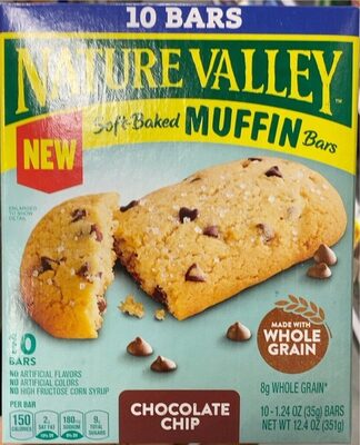 Nature Valley Soft-Baked Chocolate Chip Muffin Bars 10 Count