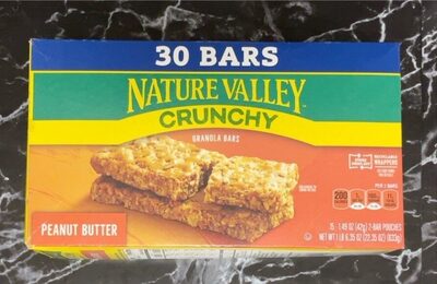 Nature Valley Crunchy Peanut Butter Granola Bars 15 Count