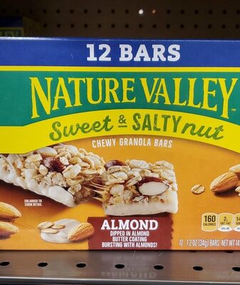 Nature Valley Sweet & Salty Nut Almond Granola Bars 12 Count