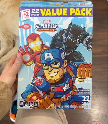 Betty Crocker Avengers Fruit Snacks 22 Count