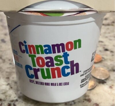 Cinnamon Toast Crunch Breakfast Cereal Cups 4 Pack