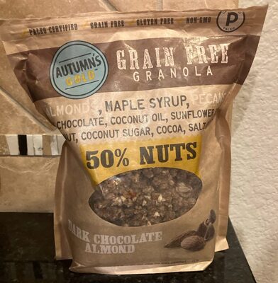 Dark Chocolate Almond Grain Free Granola, Dark Chocolate Almond