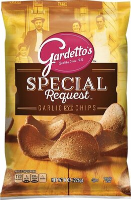Gardetto's Special Request Roasted Garlic Rye Chips