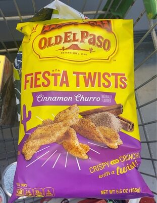 Old El Paso Cinnamon Churro Fiesta Twists