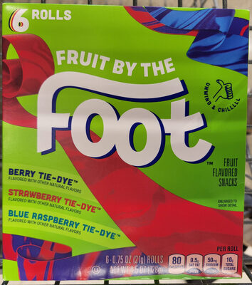 Variety Pack Fruit by the Foot 6 Count