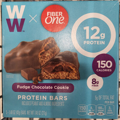Fudge Chocolate Cookie Protein Bars, Fudge Chocolate Cookie