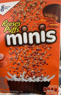 Reese's Mini Puffs Breakfast Cereal