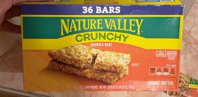 Nature Valley Crunchy Peanut Butter Granola Bars 18 Count