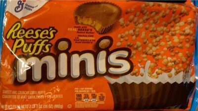 Reese's Mini Puffs Breakfast Cereal Bag