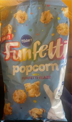 Pillsbury Funfetti Popcorn with Funfetti Glaze