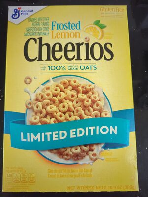 Cheerios Frosted Lemon Breakfast Cereal