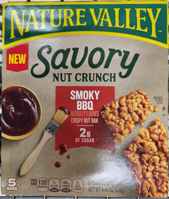 Savory Nut Crunch Smoky BBQ Crispy Nut Bar, Smoky BBQ