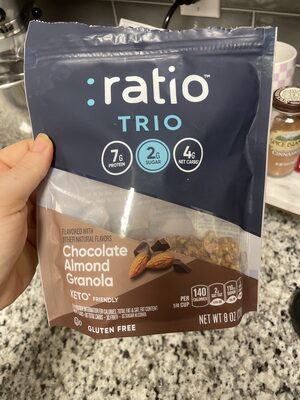 :ratio Trio Chocolate Almond Granola