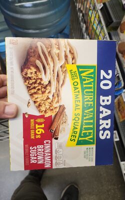 Nature Valley Cinnamon Brown Sugar Soft Baked Oatmeal Squares 20 Count