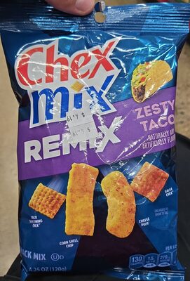 Chex Mix Remix Zesty Taco Snack Mix