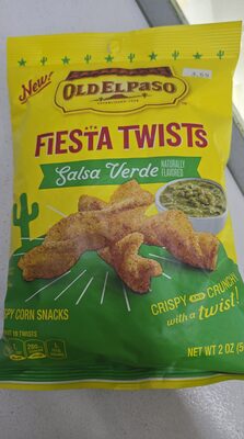 Old El Paso Salsa Verde Fiesta Twists 