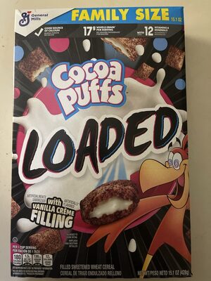 Cocoa Puffs Loaded Breakfast Cereal