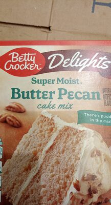 Betty Crocker Delights Super Moist Butter Pecan Cake Mix