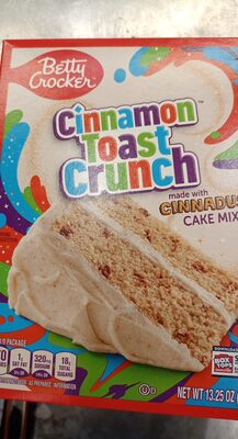 Betty Crocker Cinnamon Toast Crunch Cake Mix