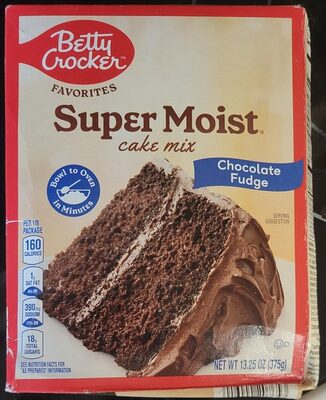 Betty Crocker Favorites Super Moist Chocolate Fudge Cake Mix
