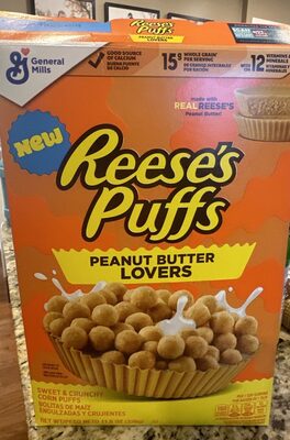 Reese's Puffs Peanut Butter Lovers Cereal