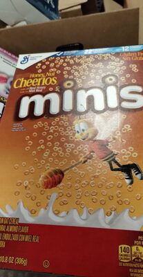 Honey Nut Cheerios Minis Breakfast Cereal