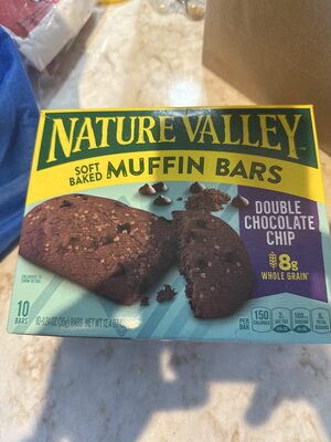 Nature Valley Double Chocolate Chip Soft Baked Muffin Bars 10 Count