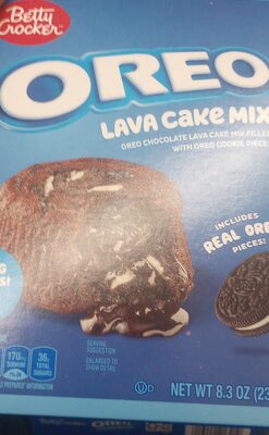 Betty Crocker Oreo Lava Cake Mix