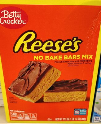 Betty Crocker Reese's Peanut Butter No Bake Bar Mix