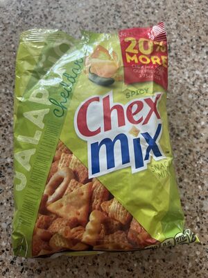 Chex Mix Spicy Jalapeno Cheddar Snack Mix