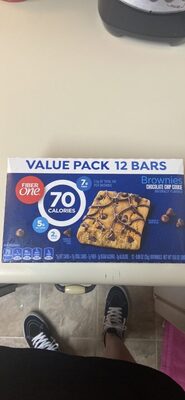 Fiber One Chocolate Chip Cookie Brownies 12 Count