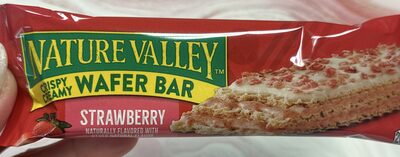 Nature Valley Strawberry Crispy Creamy Wafer Bar 5 Count