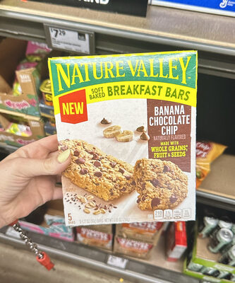 Nature Valley Soft-Baked Banana Chocolate Chip Bars 5 Count 