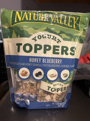 Nature Valley Honey Blueberry Yogurt Toppers 8 Count