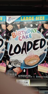 General Mills Loaded Birthday Cake Cereal