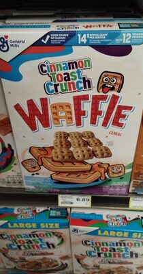 Cinnamon Toast Crunch Waffle Breakfast Cereal