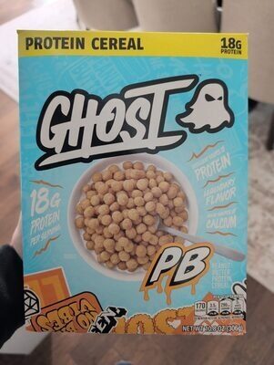General Mills Ghost High Protein Peanut Butter Cereal