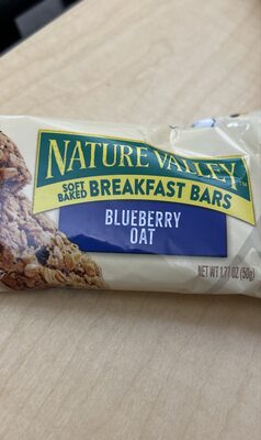 Nature Valley Soft Baked Blueberry Oat Breakfast Bars