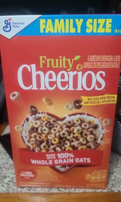 Fruity Cheerios Cereal Family Size