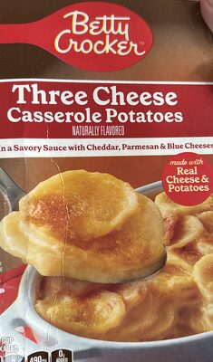 Betty Crocker Three Cheese Casserole Potatoes