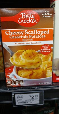 Betty Crocker Cheesy Scalloped Casserole Potatoes