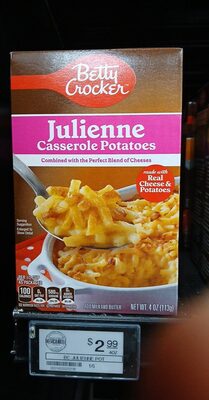 Betty Crocker Julienne Casserole Potatoes