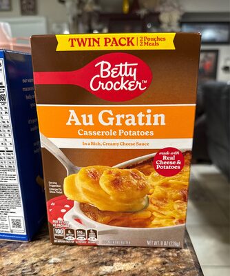 Betty Crocker Au Gratin Casserole Potatoes Twin Pack