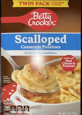 Betty Crocker Scalloped Casserole Potatoes Twin Pack