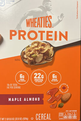 Wheaties Protein Maple Almond Breakfast Cereal
